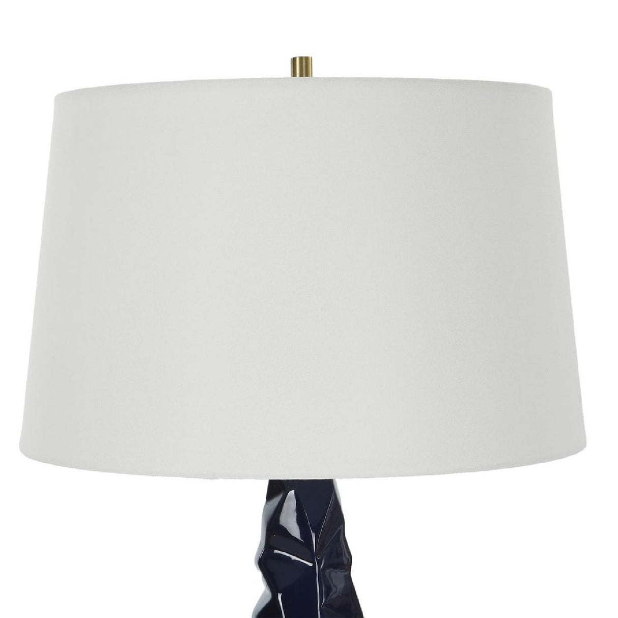   Blue Gloss Ceramic Table Lamp | Oroa.com