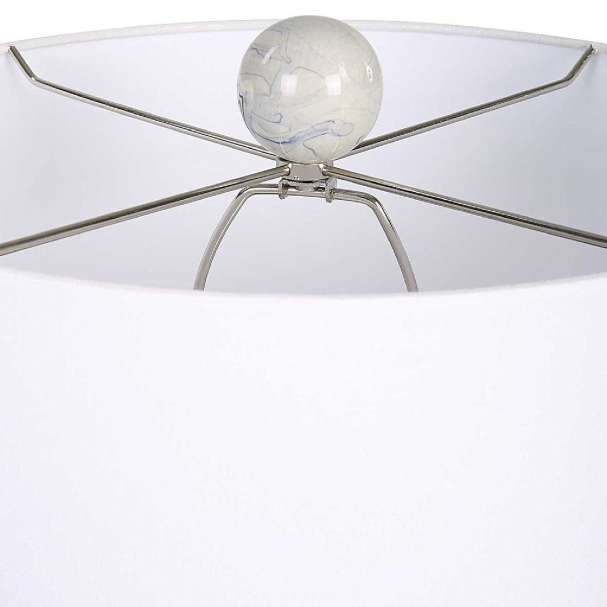   Blue Drip Ceramic Table Lamp | Oroa.com
