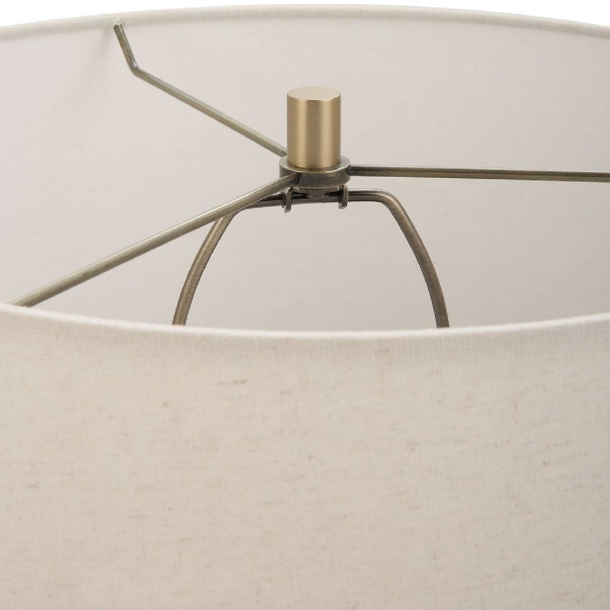   Smoky Gray Glass Table Lamp | Oroa.com