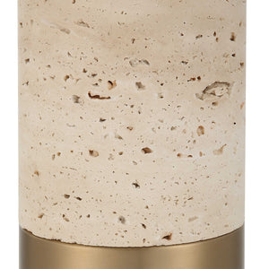   Brass & Stone Table Lamp | Oroa.com