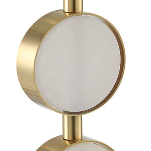   Round Alabaster Table Lamp | Oroa.com