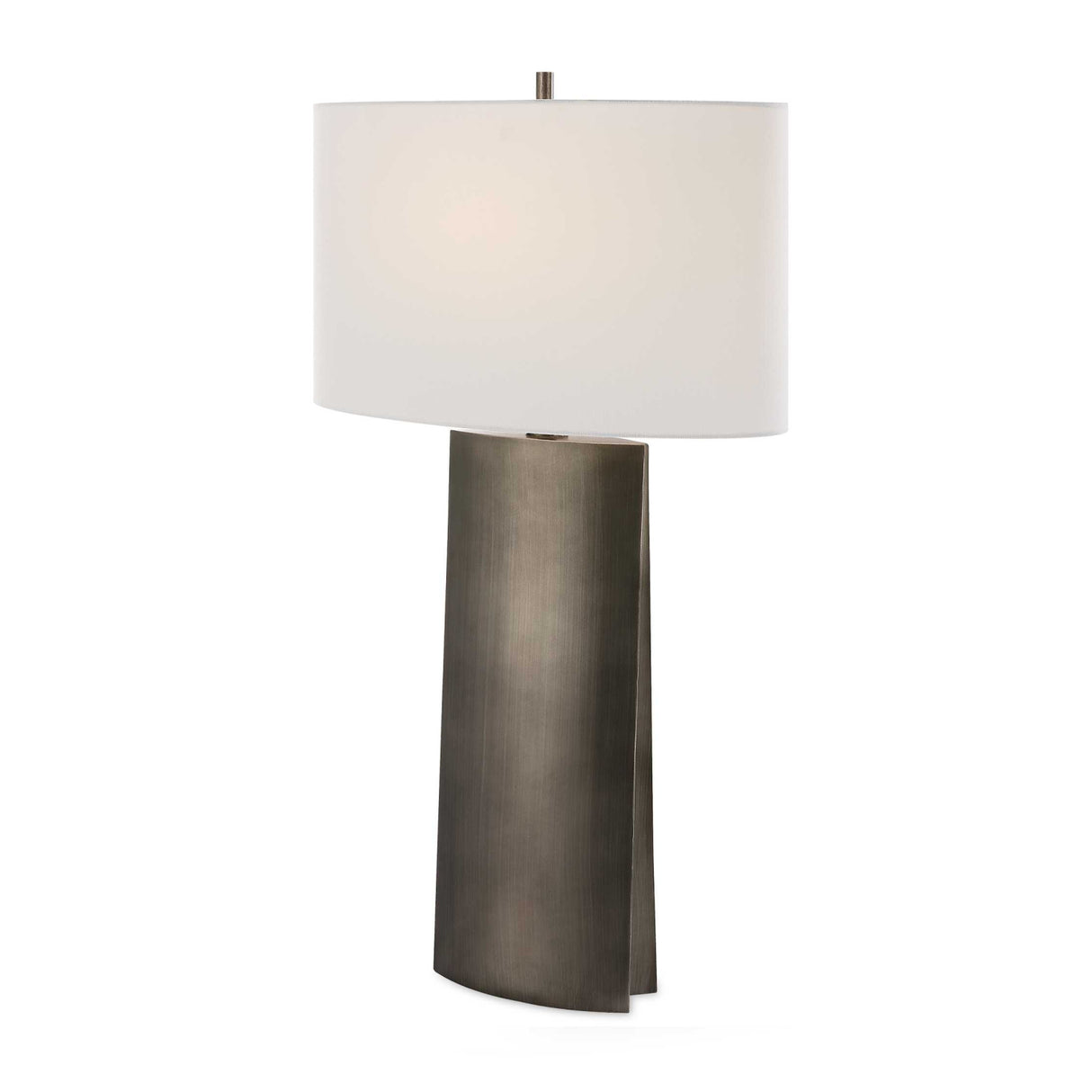   Gray Steel Table Lamp | Oroa.com
