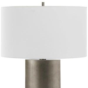   Gray Steel Table Lamp | Oroa.com