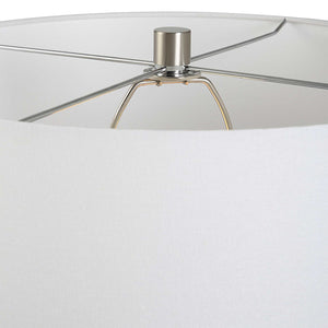   Tapered Blue Ceramic Table Lamp | Oroa.com