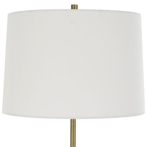   Hourglass White Ceramic Table Lamp | Oroa.com