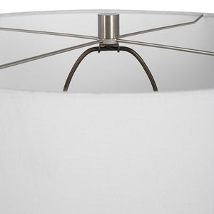   Urn-Shaped White Ceramic Table Lamp | Oroa.com