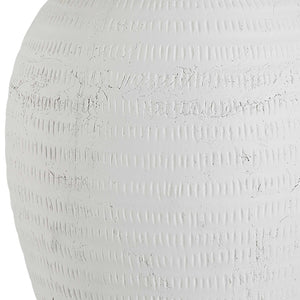   Urn-Shaped White Ceramic Table Lamp | Oroa.com