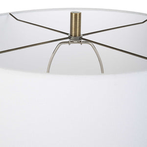   Aged Green Glass Table Lamp | Oroa.com