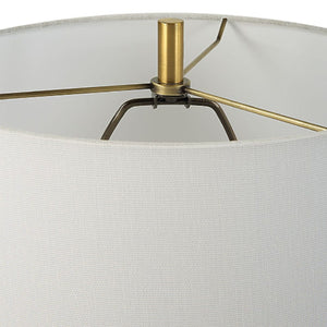   Blue Glazed Ceramic Buffet Lamp | Oroa.com
