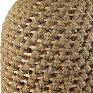   Knotted Natural Rope Table Lamp | Oroa.com