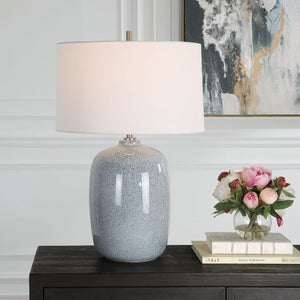   Sky Blue Ceramic Table Lamp | Oroa.com