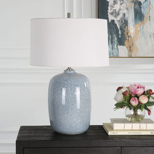   Sky Blue Ceramic Table Lamp | Oroa.com