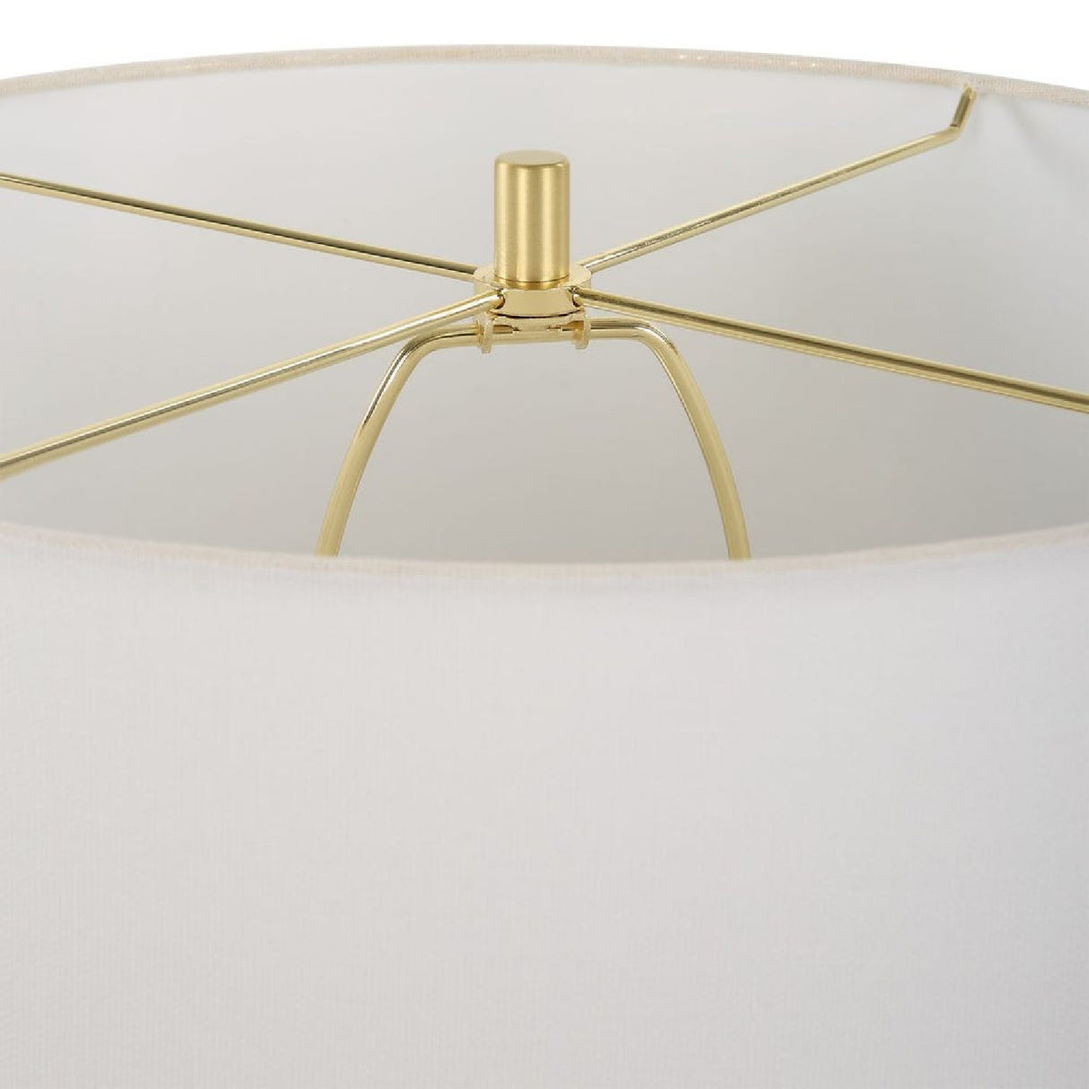   White Ridged Porcelain Table Lamp | Oroa.com