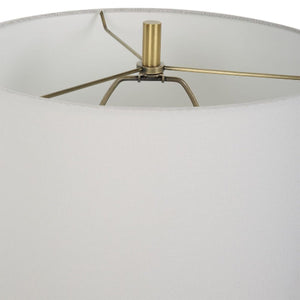  Textured White Ceramic Table Lamp | Oroa.com