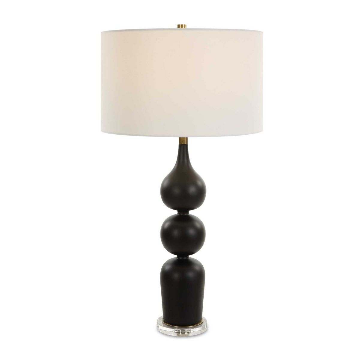   Black Ceramic Table Lamp | Oroa.com