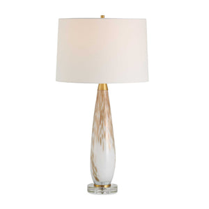   Gold Speckled Glass Table Lamp | Oroa.com