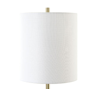   Smoky Blue Glass Buffet Lamp | Oroa.com