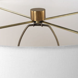   Black Textured Concrete Table Lamp | Oroa.com