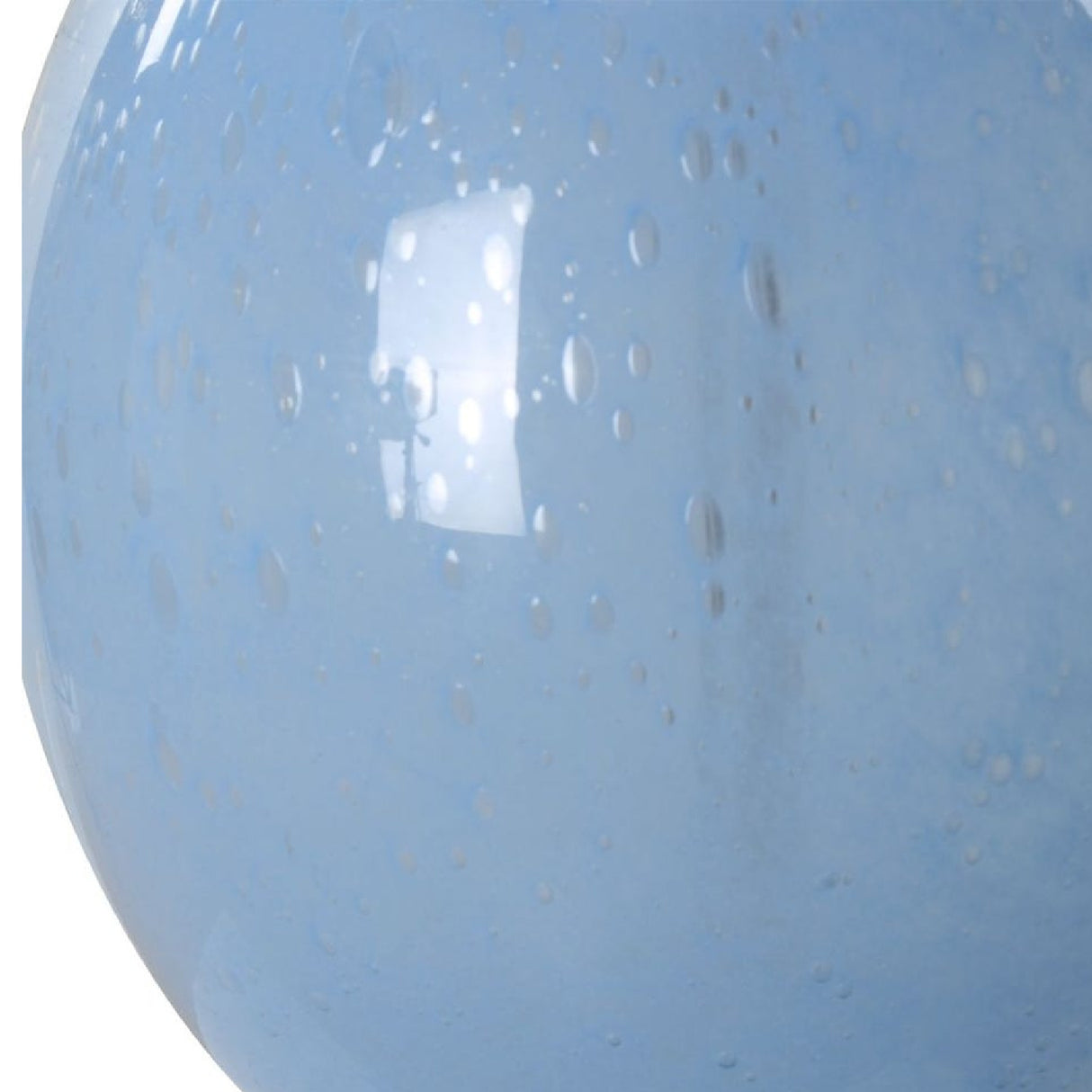   Seeded Blue Glass Table Lamp | Oroa.com