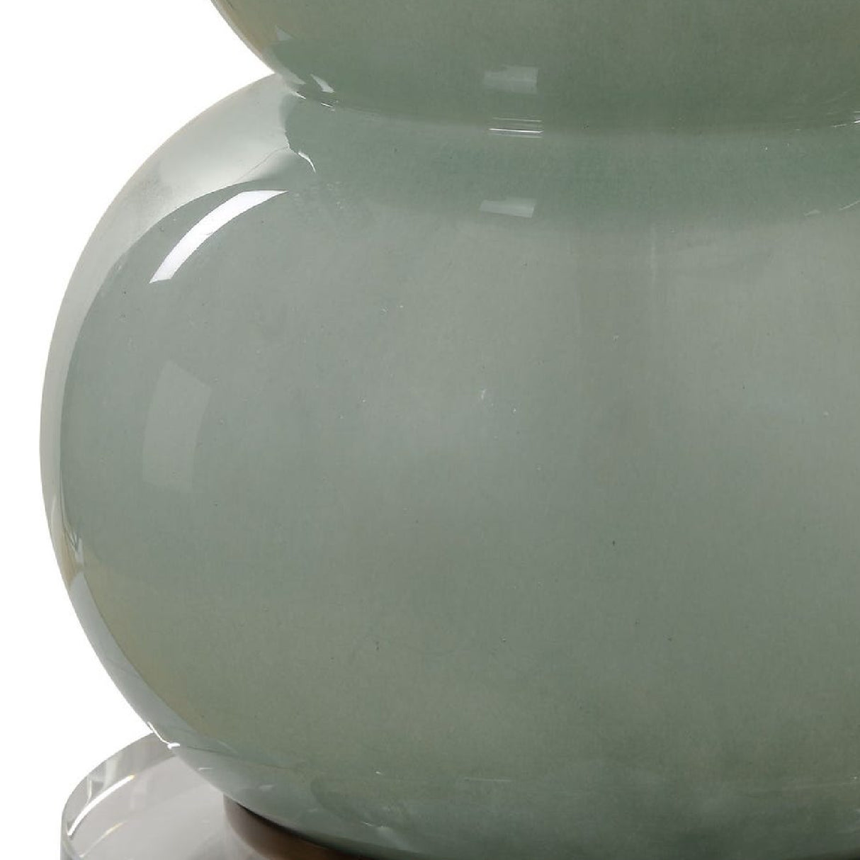   Gray Glass Table Lamp | Oroa.com