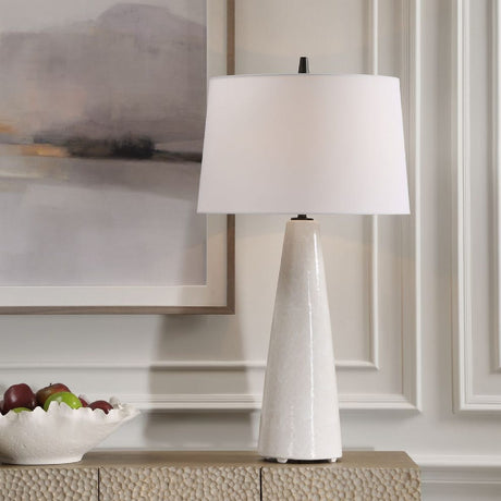   Cream Glazed Ceramic Table Lamp | Oroa.com