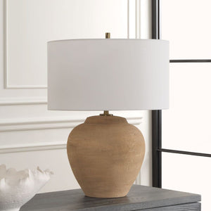   Terracotta Vase-Shaped Table Lamp | Oroa.com