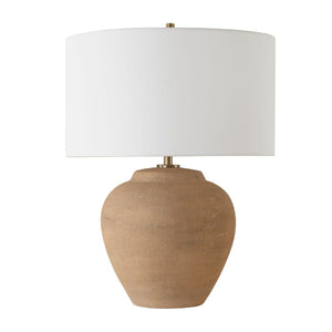   Terracotta Vase-Shaped Table Lamp | Oroa.com