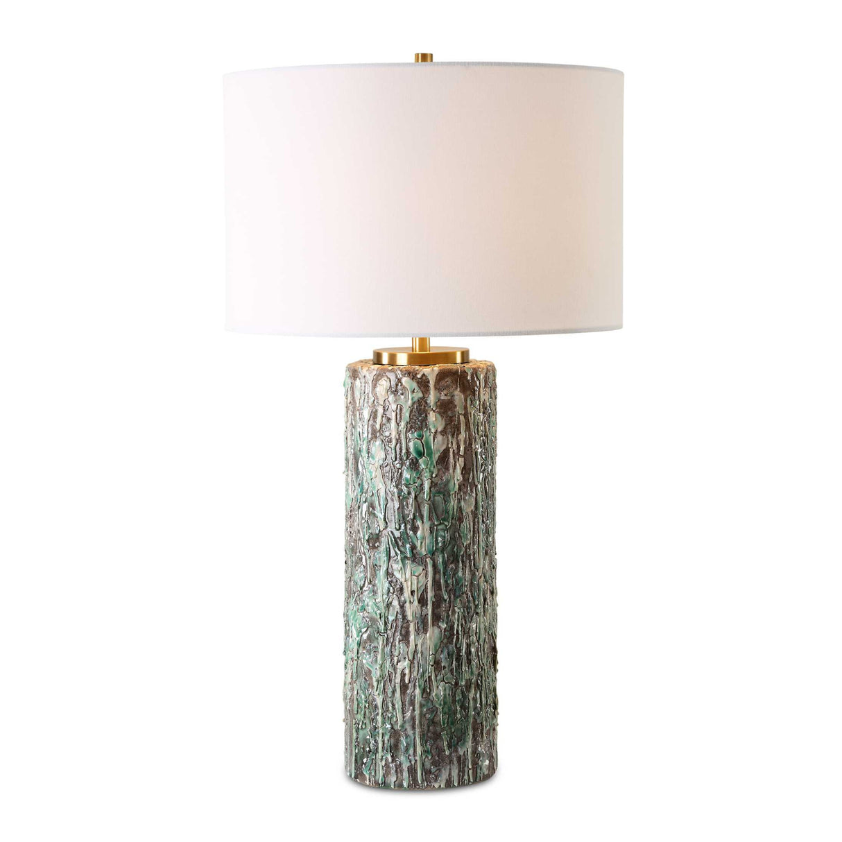   Crackled Ceramic Table Lamp | Oroa.com