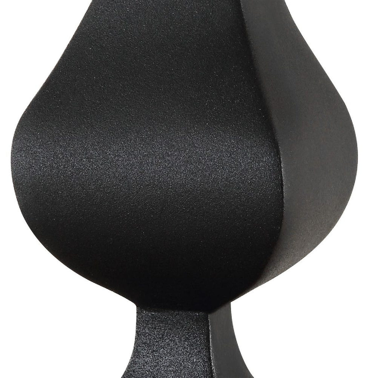   Satin Black Buffet Lamp | Oroa.com