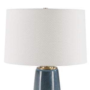   Blue Ceramic Table Lamp | Oroa.com