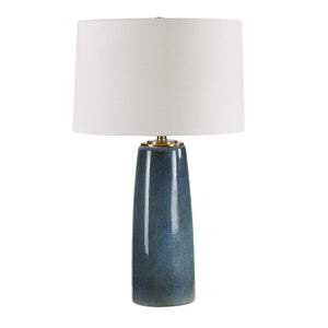   Blue Ceramic Table Lamp | Oroa.com