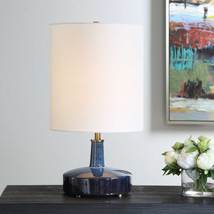   Blue Ombre Ceramic Table Lamp | Oroa.com