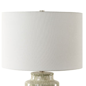   Patterned Cream Ceramic Table Lamp | Oroa.com