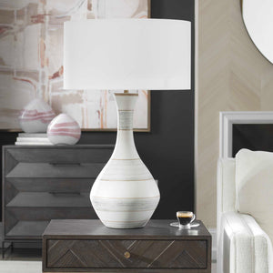   Stripes Ceramic Table Lamp | Oroa.com