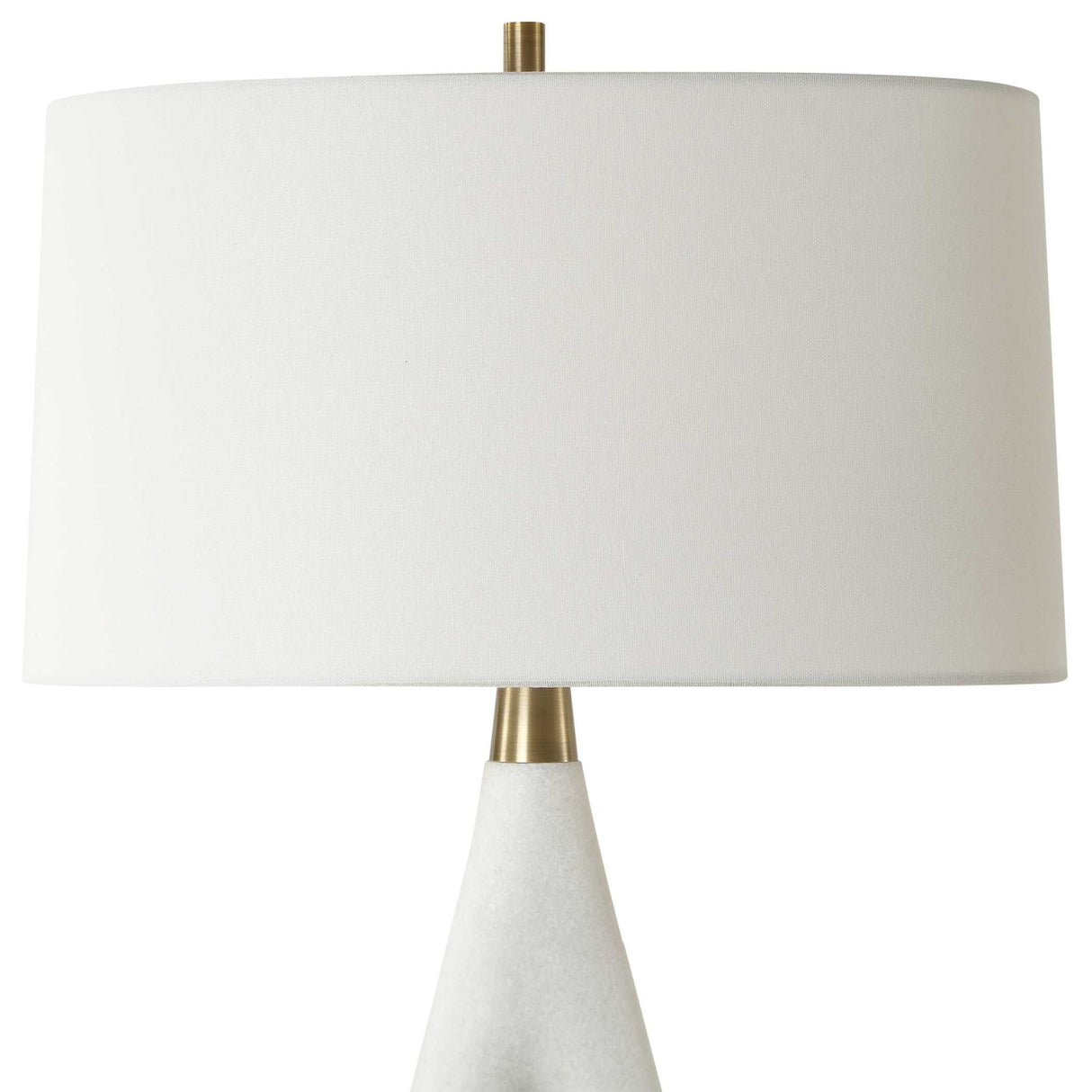   White Stone Table Lamp | Oroa.com