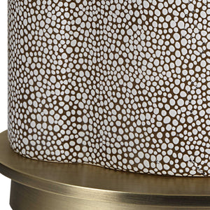   White Dotted Porcelain Table Lamp | Oroa.com