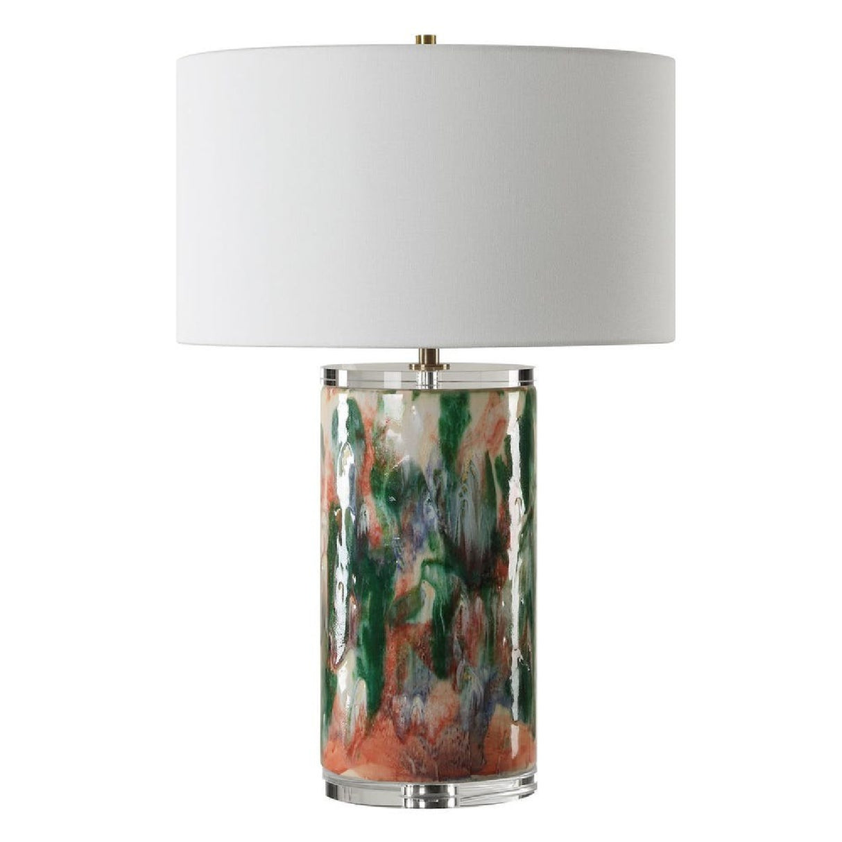   Multicolored Ceramic Table Lamp | Oroa.com