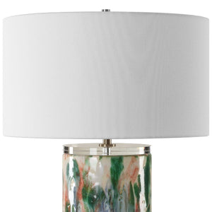   Multicolored Ceramic Table Lamp | Oroa.com