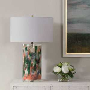   Multicolored Ceramic Table Lamp | Oroa.com