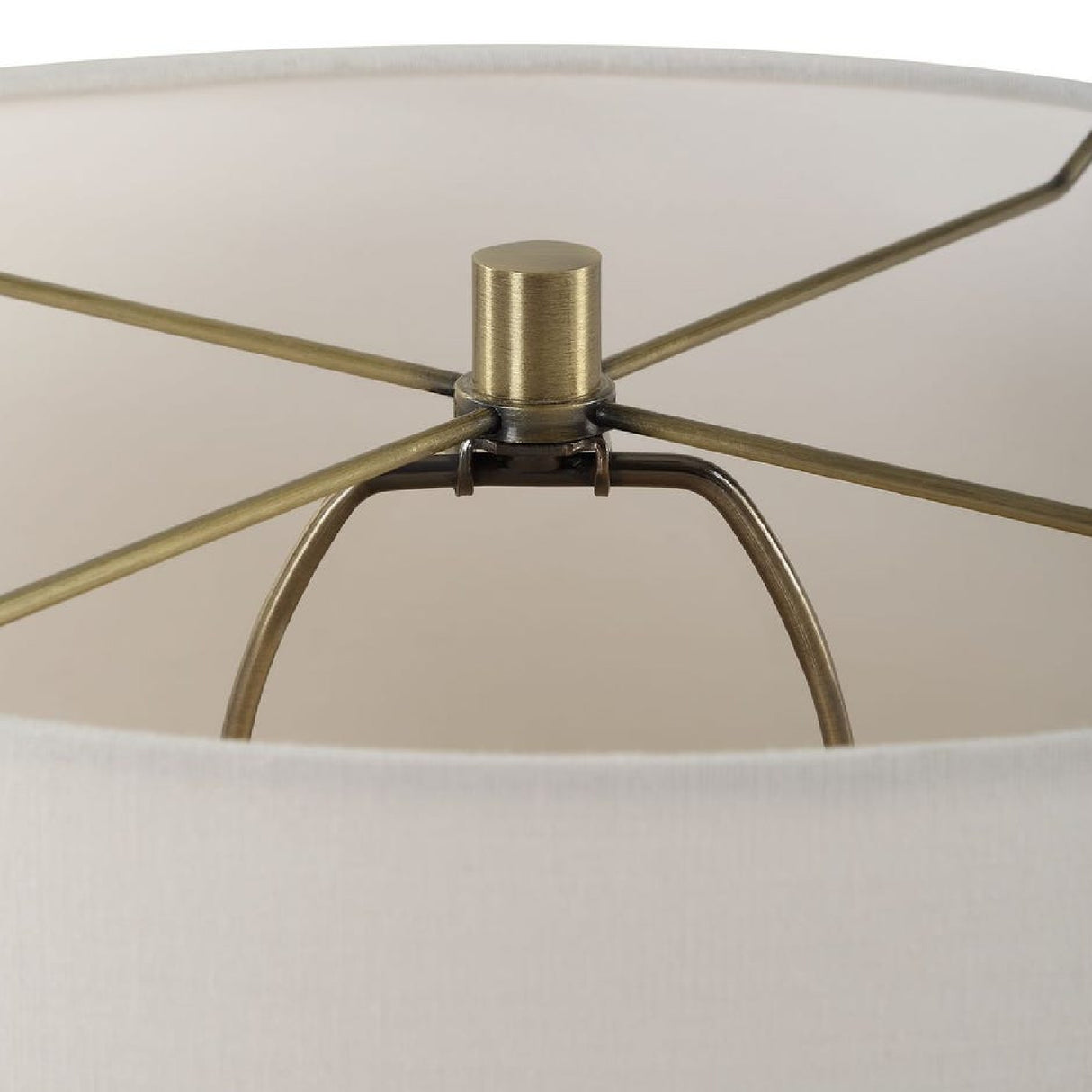   Honed Travertine Table Lamp | Oroa.com