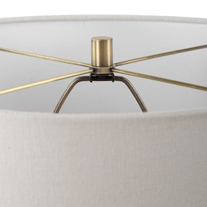   Tan Glazed Ceramic Table Lamp | Oroa.com