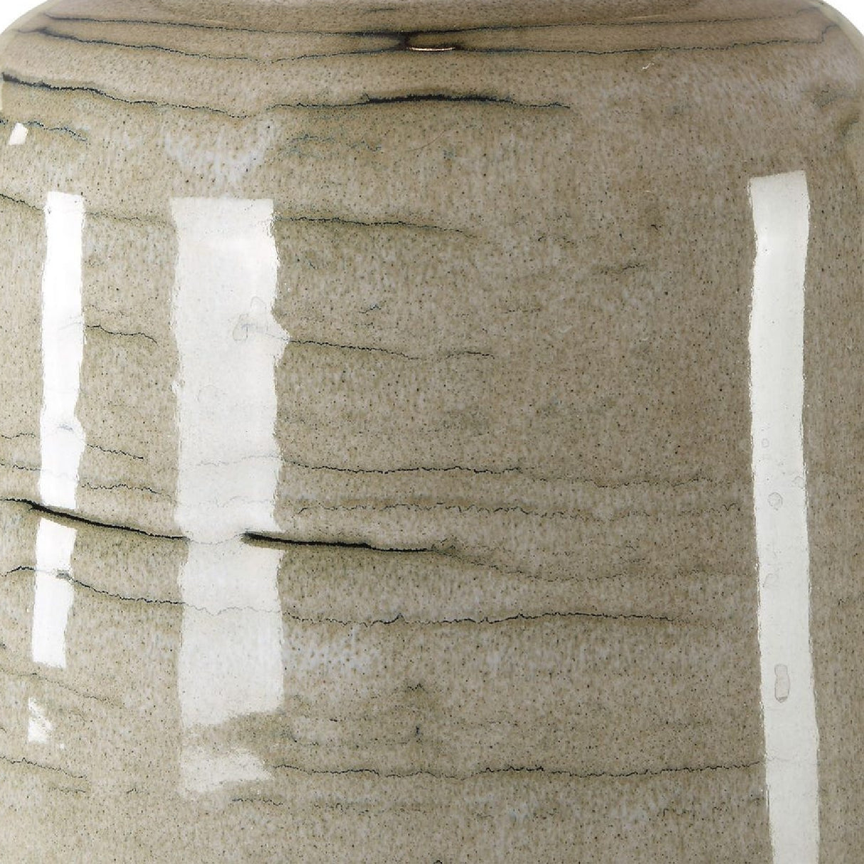   Tan Glazed Ceramic Table Lamp | Oroa.com