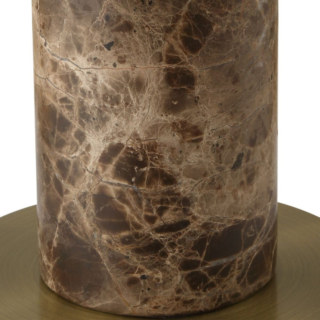   Brown Marble Buffet Lamp | Oroa.com