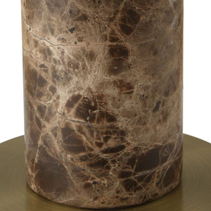   Brown Marble Buffet Lamp | Oroa.com