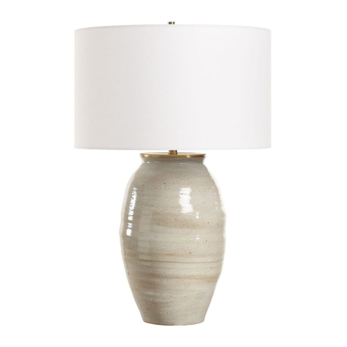   Gray Glazed Ceramic Table Lamp | Oroa.com