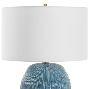  Textured Ceramic Table Lamp | Oroa.com