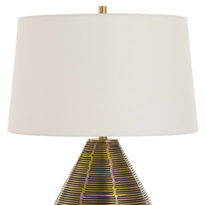  Brass Plated Table Lamp | Oroa.com
