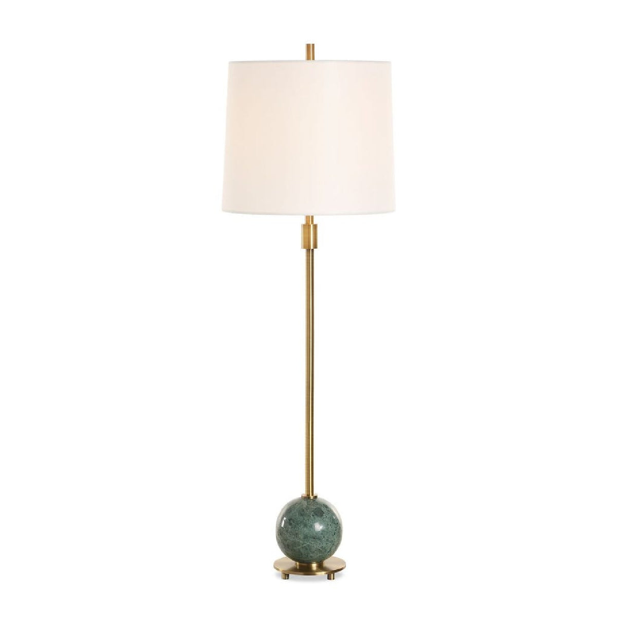   Green Marble Orb Buffet Lamp | Oroa.com