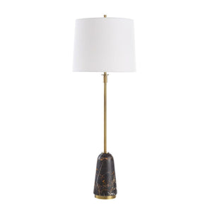   Black Marble Base Buffet Lamp | Oroa.com