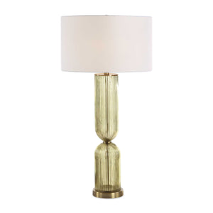   Transparent Green Glass Table Lamp | Oroa.com